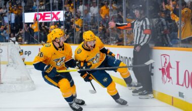 Golden Knights continue to unravel, extend losing streak in 4-1 loss to Predators