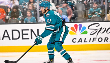 Sharks' Wennberg Out With Injury v. Sens