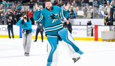 Askarov Returns Part 2; Sharks Roll With Same Lineup Vs. Blues