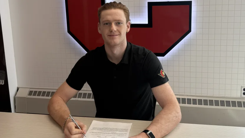 Senators agree to terms with defenseman Hoyt Stanley on a three-year, entry-level contract – Belleville Sens