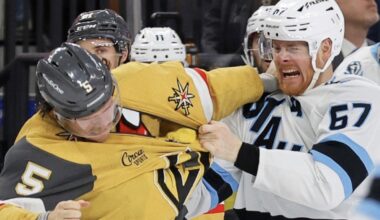 Golden Knights Shut Out Again as Utah Mammoth Cruise to 4–0 Win in Las Vegas