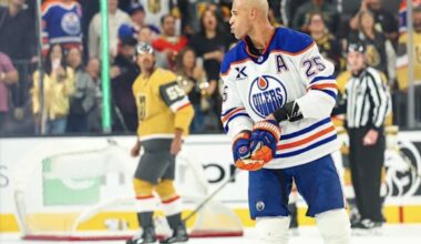 Golden Knights Falls 4-3 in Overtime Against Edmonton.