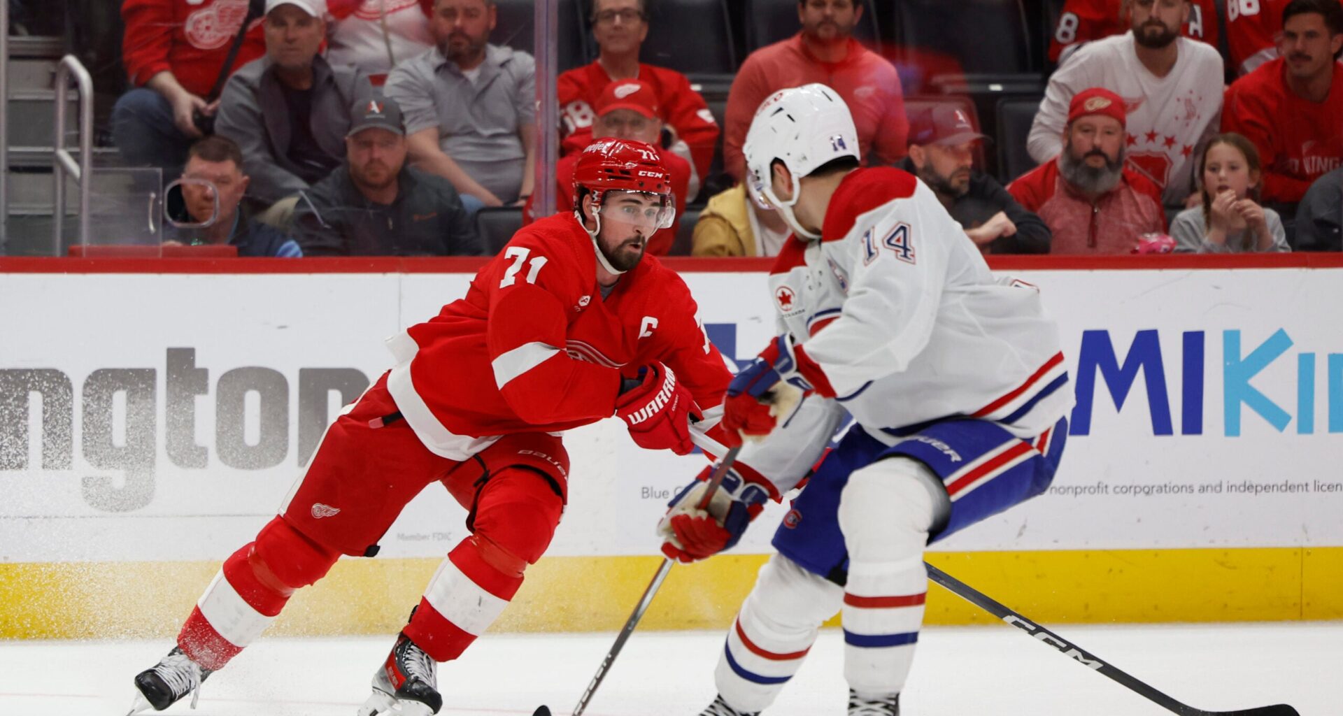 Red Wings Have their Hands Full Tonight Against the Canadiens