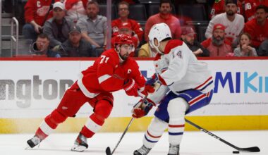 Red Wings Have their Hands Full Tonight Against the Canadiens
