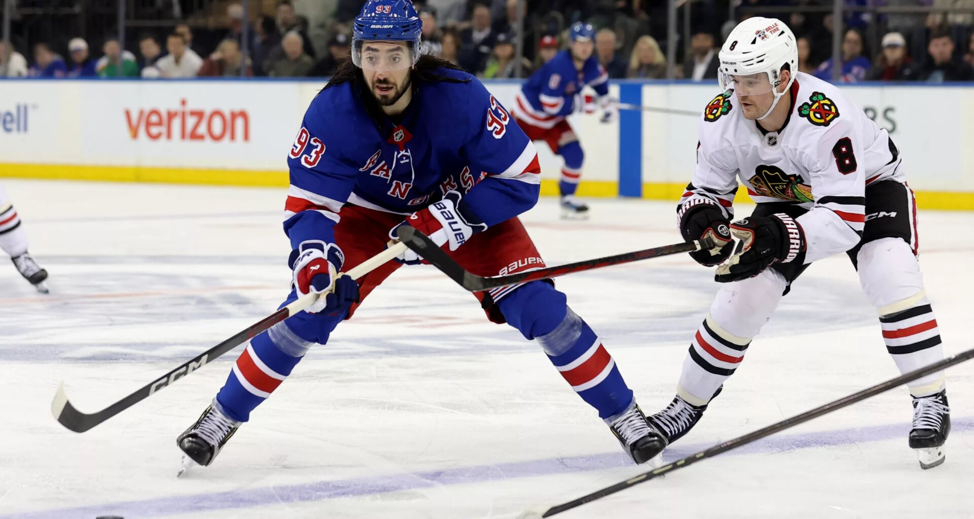 Blackhawks vs Rangers, March 27