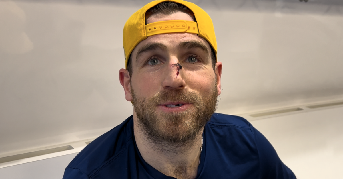 Predators center Ryan O’Reilly uses face, stick and skate blade to continue playoff push