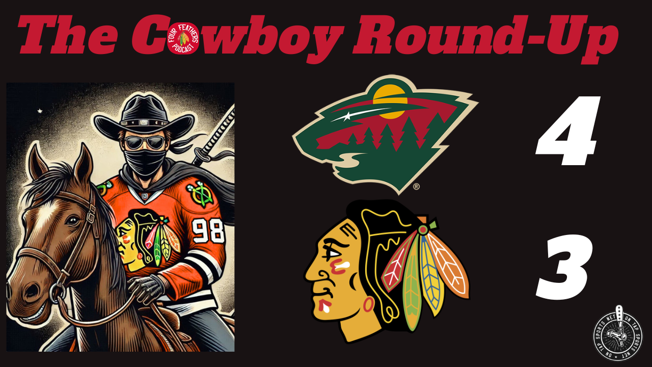 Cowboys Round-Up: Blackhawks Fall to Wild in Overtime 4-3