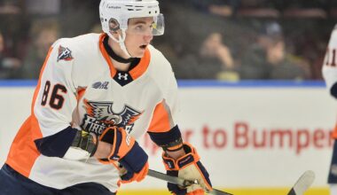 Rangers prospect Jacob Battaglia breaks out, named OHL Player of Week