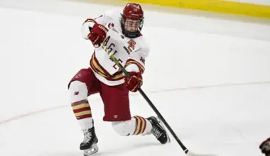 James Hagens Dishes On Life At Boston College After Getting Drafted By Bruins image