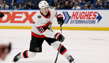 Pressure changing development track of Senators' defencemen