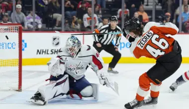 Konecny, Zegras score in 2nd period, help rally Flyers to a 4-1 win over the Capitals