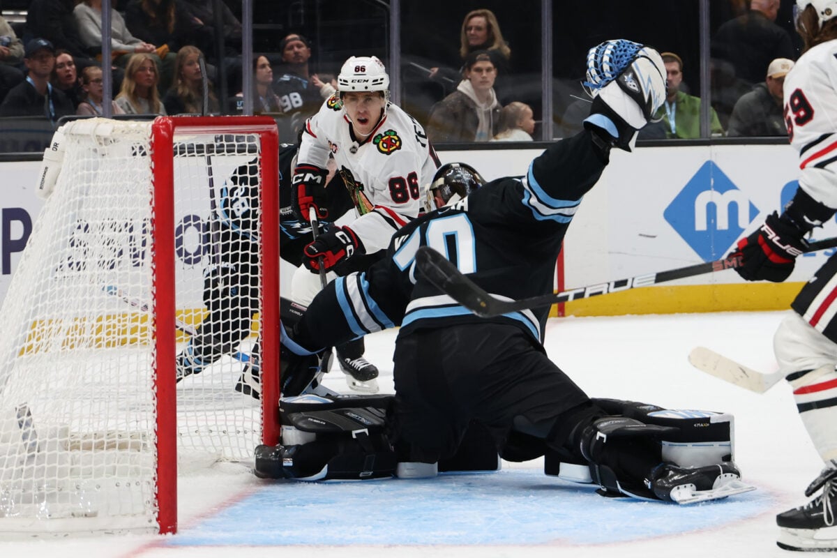 Karel Vejmelka Utah Mammoth Teuvo Teravainen Chicago Blackhawks