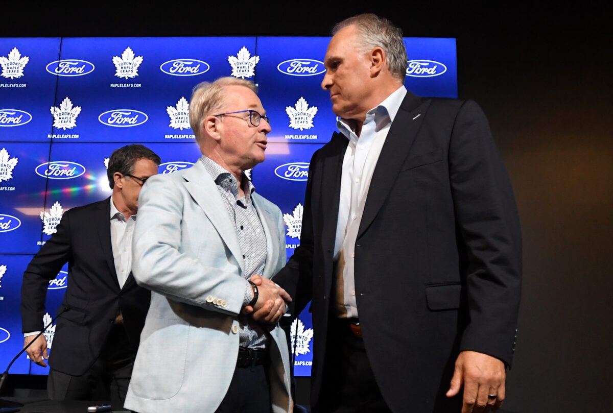 Keith Pelley Craig Berube Toronto Maple Leafs