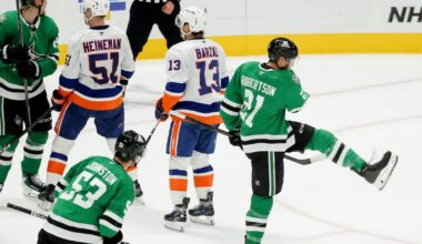 Can Jason Robertson add to goal tally vs. N.Y.?