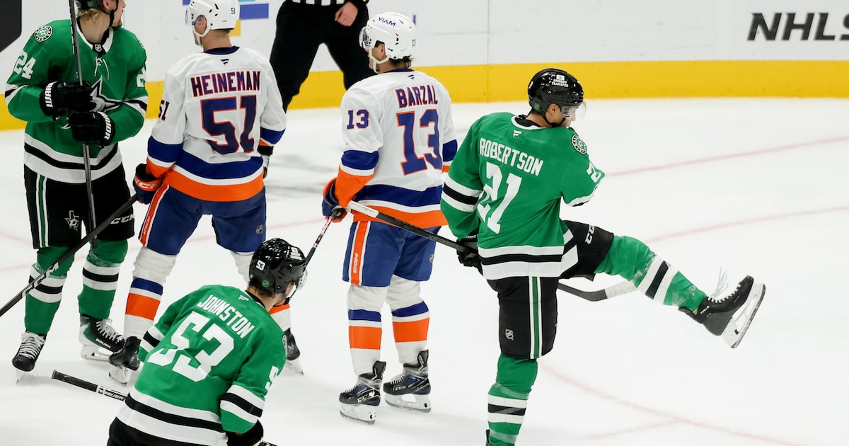 Can Jason Robertson add to goal tally vs. N.Y.?