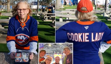 Islanders diehard became 'Cookie Lady' after losing son to cancer