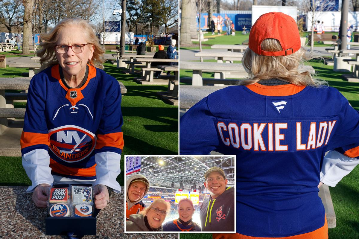Islanders diehard became 'Cookie Lady' after losing son to cancer