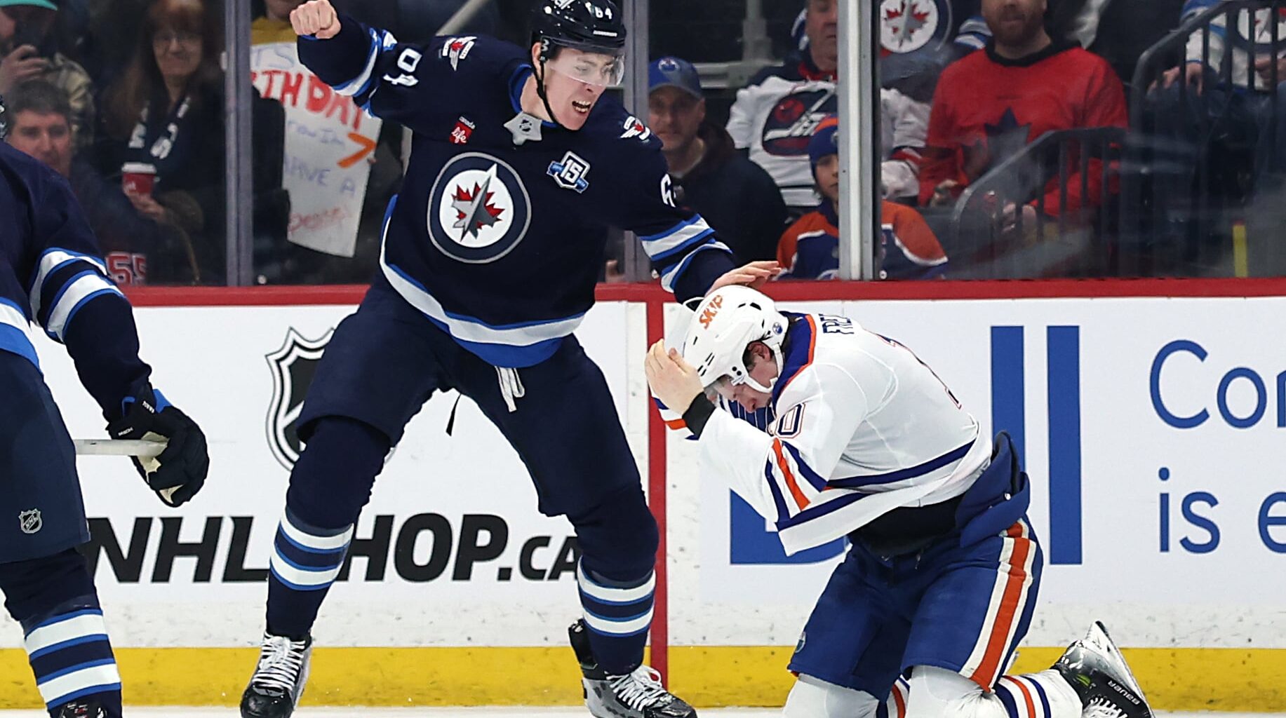 Logan Stanley Winnipeg Jets & Trent Frederic Edmonton Oilers