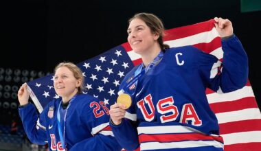 Hillary Knight, Megan Keller, Hughes brothers make ‘SNL’ appearance following Olympic victories