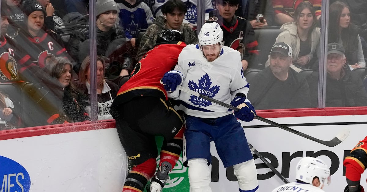 Ottawa Senators defenceman Dennis Gilbert injured in win over Toronto Maple Leafs