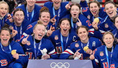 Game-worn jerseys from 2026 U.S. women’s Olympic hockey team up for auction