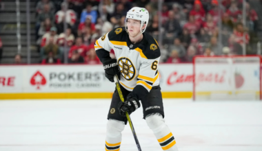 Mason Lohrei Boston Bruins