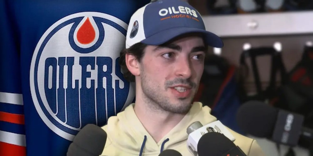 Matt Savoie Oilers media