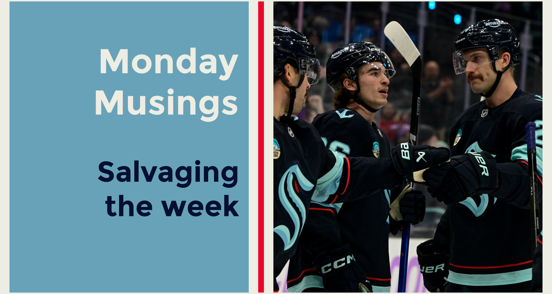 Monday Musings: Salvaging the week