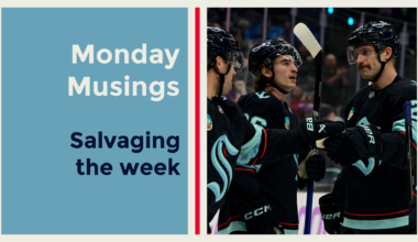 Monday Musings: Salvaging the week
