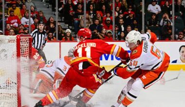 Granlund caps hat trick with OT winner as Anaheim Ducks defeat Calgary Flames