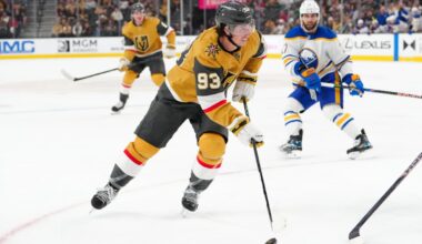 No Luck for Golden Knights in St. Patrick’s Day Shutout Loss