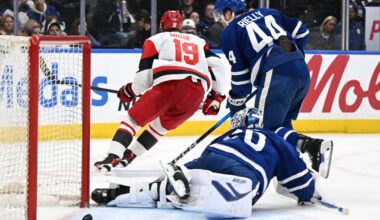 Hurricanes Carve Unusual Path to Victory Over Maple Leafs