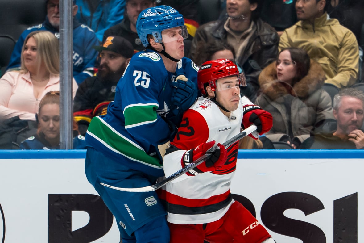 A Homecoming on the Road: Hurricanes Scrape Past Canucks
