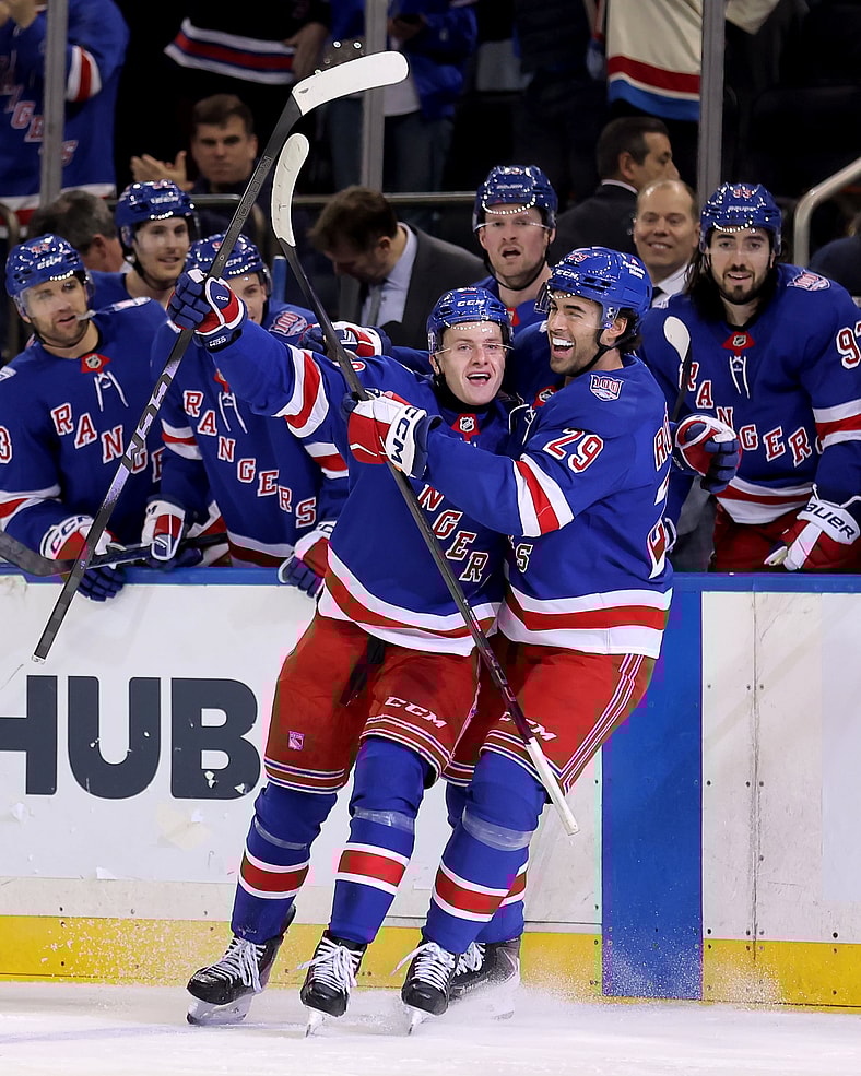 NHL: Chicago Blackhawks at New York Rangers