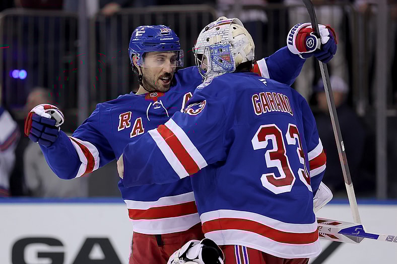 NHL: Chicago Blackhawks at New York Rangers