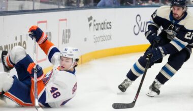 NHL Game Preview: Columbus Blue Jackets at New York Islanders with Line Combinations 03/22/2026