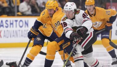 NHL Game Preview: Nashville Predators at Chicago Blackhawks with Line Combinations 03/22/2026