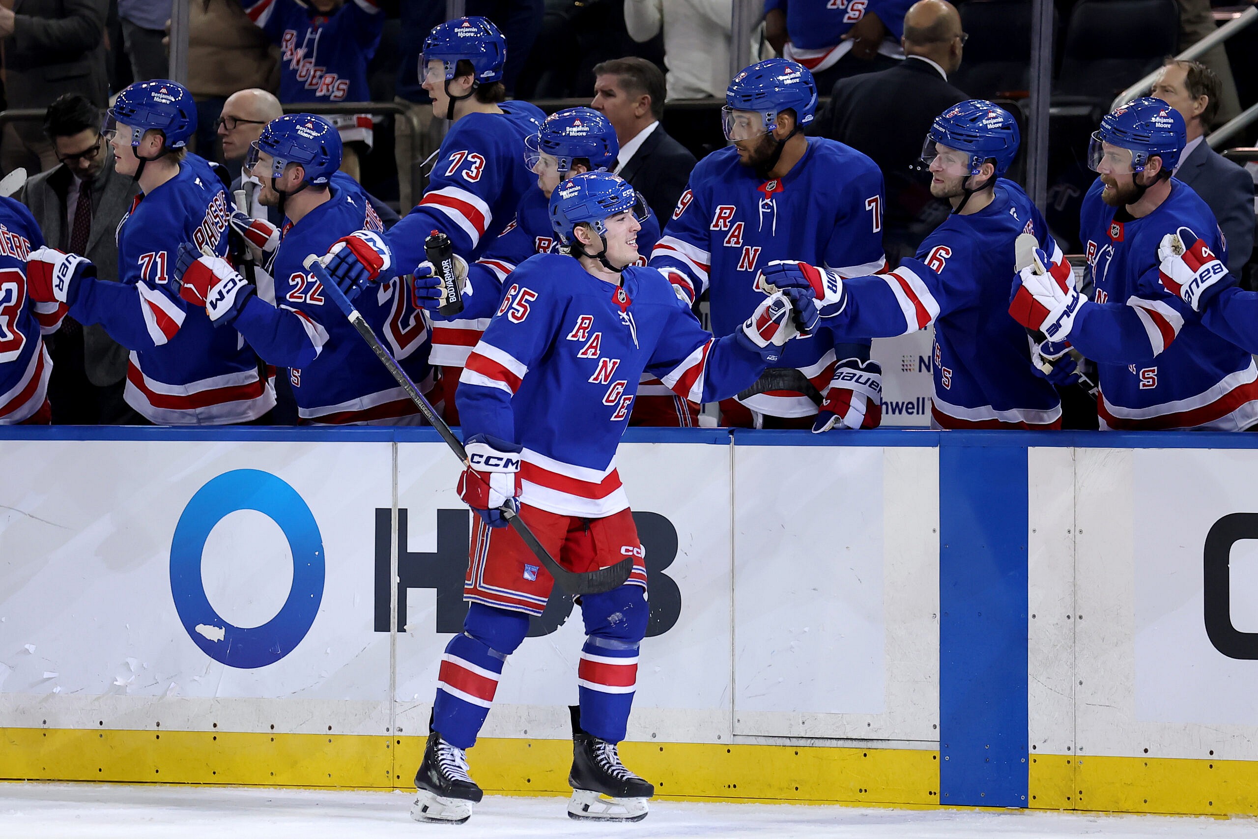 NHL: Nashville Predators at New York Rangers