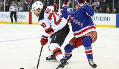 Devils Game 74 vs. Rangers; Lines, Notes & How to Watch