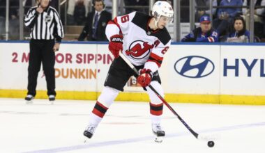 Jack Hughes Puts Pretty Bow on Devils Win vs. Rangers