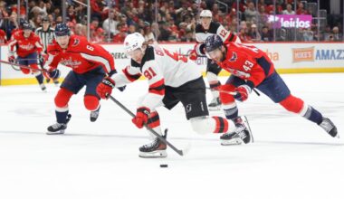 Allen Superb; Devils Fall to Capitals, Snap Win Streak