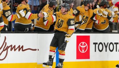 Golden Knights Snap Skid, Slaughter Penguins in Dominant Win
