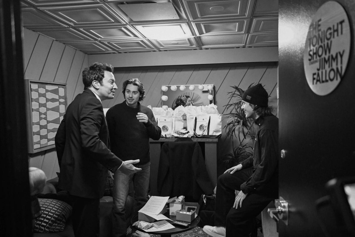 Behind the scenes with Jack and Quinn Hughes for ‘Tonight Show’ and ‘SNL’