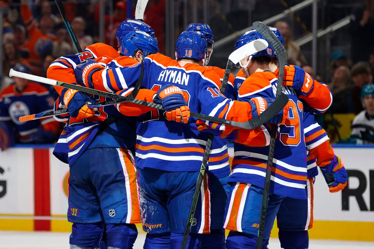 Edmonton Oilers Celebrate