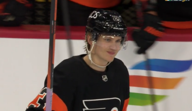 Former Flyers LW Oskar Lindblom Back on Ice with Sharks After Injury