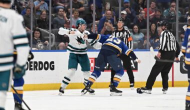 Quick Bites: Sharks Suffer Loss in St. Louis in More Ways than One