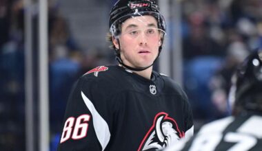 Sabres rookie Noah Ostlund could miss more time with injury