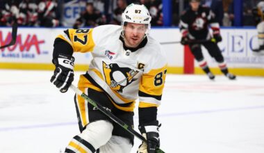 Pittsburgh Penguins’ Sidney Crosby exits game vs. Senators with apparent injury