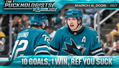 10 Goals, 1 Win, Ref You Suck - The Pucknologists 267 - 3/8/2026