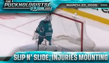 Slip Sliding Away, Mounting Injuries - The Pucknologists 269